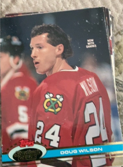 1991-92 Topps Stadium Club #131 Doug Wilson — front