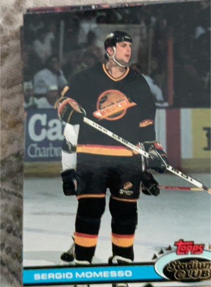 1991-92 Topps Stadium Club #17 Sergio Momesso — front