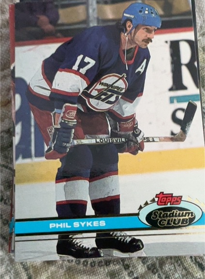 1991-92 Topps Stadium Club #271 Phil Sykes — front