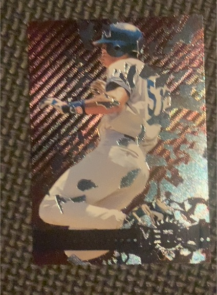 1996 Metal Universe #97 Bernie Williams — front