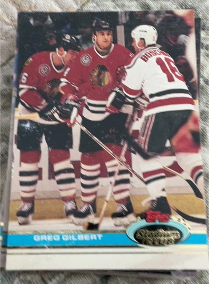 1991-92 Stadium Club #242 Greg Gilbert — front
