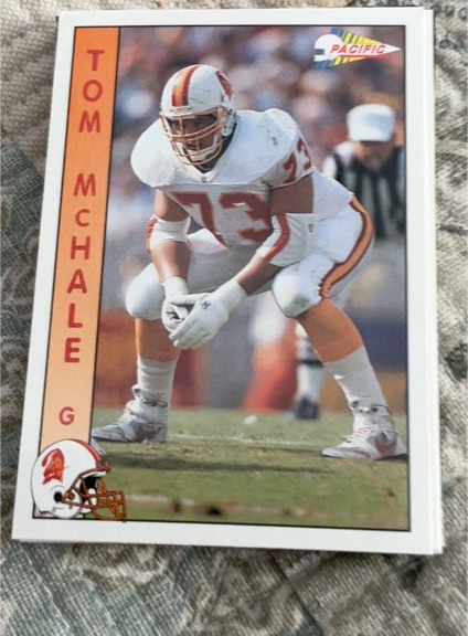 1992 Pacific #635 Tom McHale — front