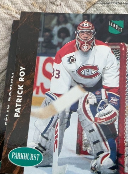 1991-92 Parkhurst #442 Patrick Roy — front