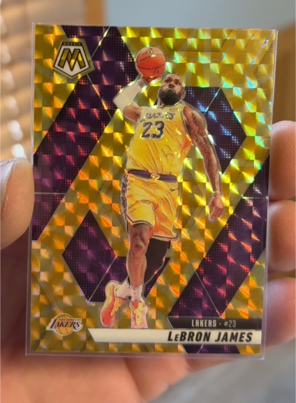 2024-25 Panini Mosaic #23 LeBron James — front