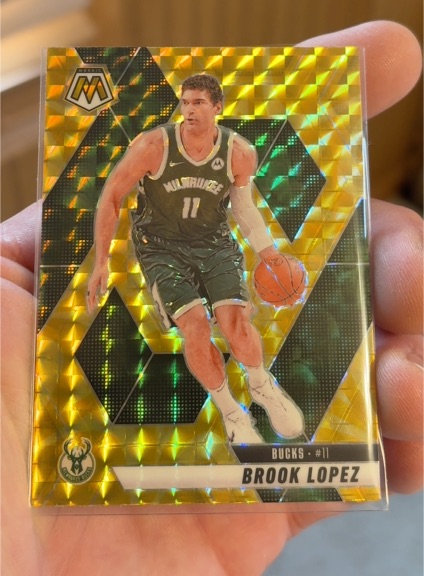 2024-25 Panini Mosaic #11 Brook Lopez — front