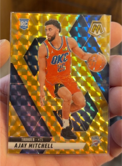 2024-25 Panini Mosaic #204 Ajay Mitchell — front