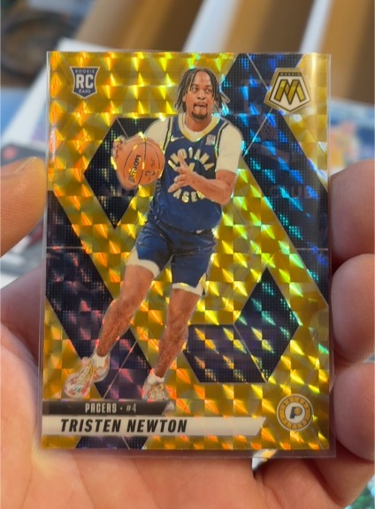 2024-25 Panini Mosaic #220 Tristen Newton — front