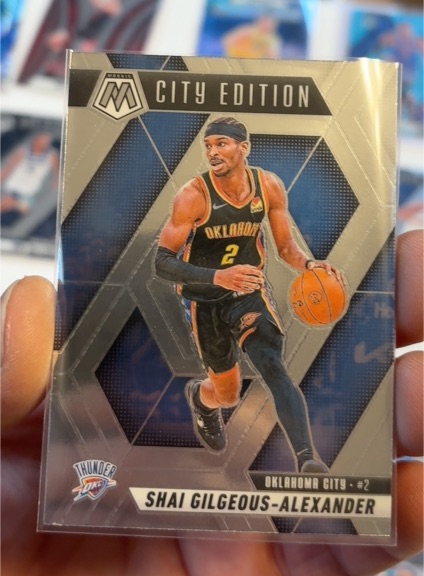 2024-25 Panini Mosaic City Edition Shai Gilgeous-Alexander — front