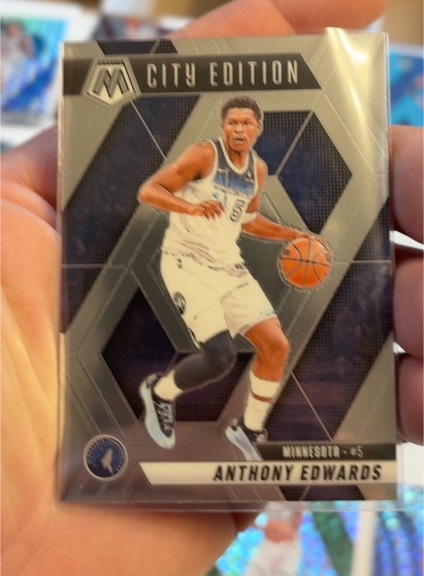 2024-25 Panini Mosaic #279 Anthony Edwards — front