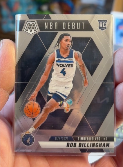 2024-25 Panini Mosaic NBA Debut #270 Rob Dillingham — front
