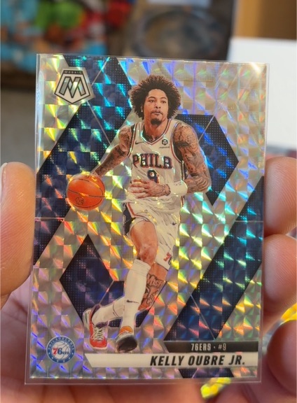 2020-21 Panini Mosaic #9 Kelly Oubre Jr. — front