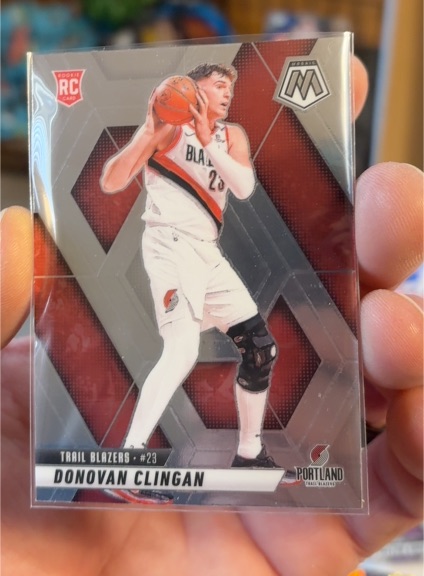 2024-25 Panini Mosaic #246 Donovan Clingan — front