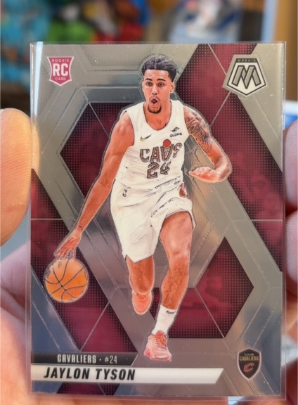 2024-25 Panini Mosaic #217 Jaylon Tyson — front