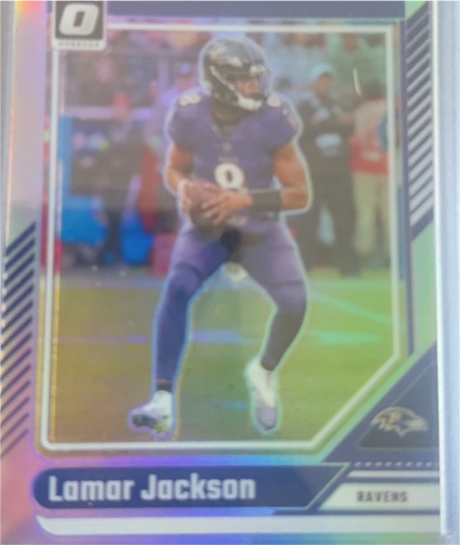 2024 Panini Donruss Optic #13 Lamar Jackson — front