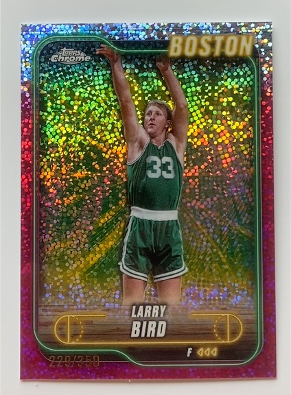 2024-25 Topps Chrome #32 Larry Bird — front