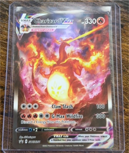 2022 Pokémon SWSH261 Charizard VMAX — front