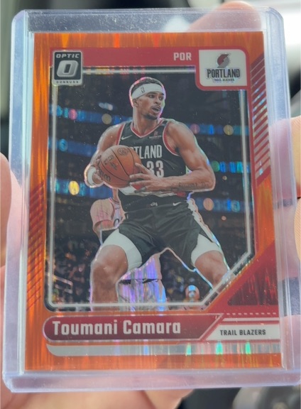 2024-25 Panini Donruss Optic #113 Toumani Camara — front