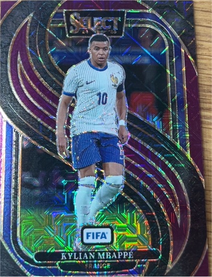 2024-25 Panini Select FIFA #S-10 Kylian Mbappe — front