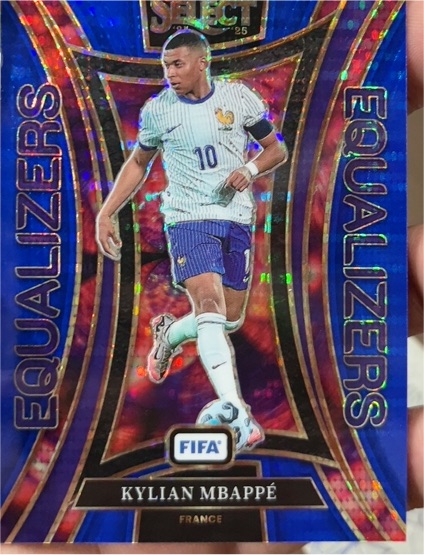 2024-25 Panini Select FIFA #4 Kylian Mbappé Equalizers — front
