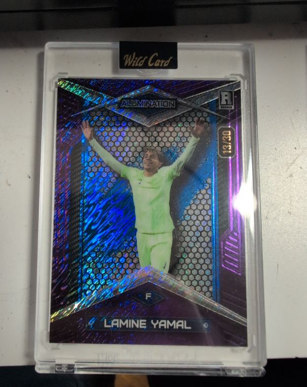 2024 Wild Card Alumination #13 Lamine Yamal — front