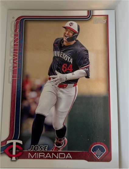 2025 Topps #310 Jose Miranda — front
