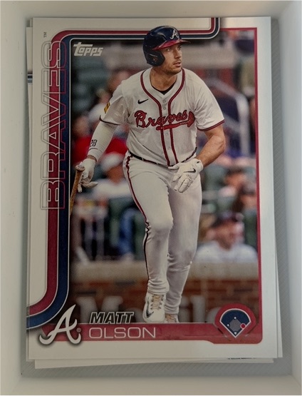 2025 Topps Series 1 #145 Matt Olson — front