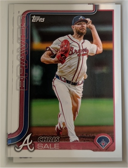 2025 Topps Chrome #182 Chris Sale — front