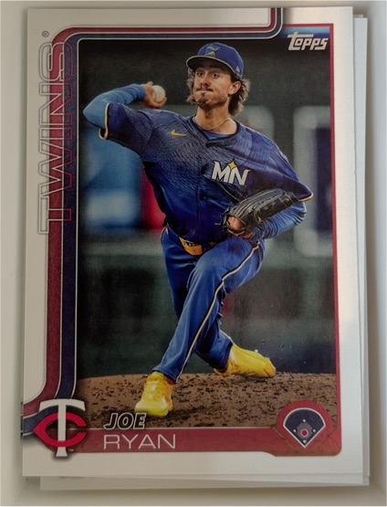 2025 Topps Series 1 #40 Joe Ryan — front