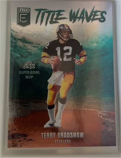2025 Panini Donruss Elite #2 Terry Bradshaw Title Waves — front