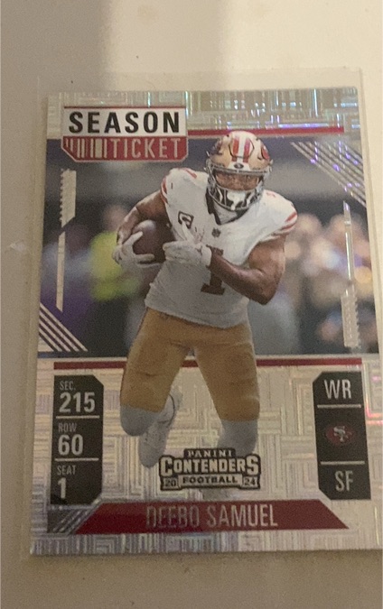 2024 Panini Contenders #87 Deebo Samuel — front