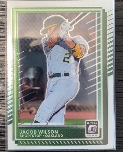 2025 Panini Donruss Optic #76 Jacob Wilson — front