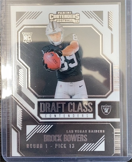 2024 Panini Contenders Draft Class Contenders #7 Brock Bowers — front