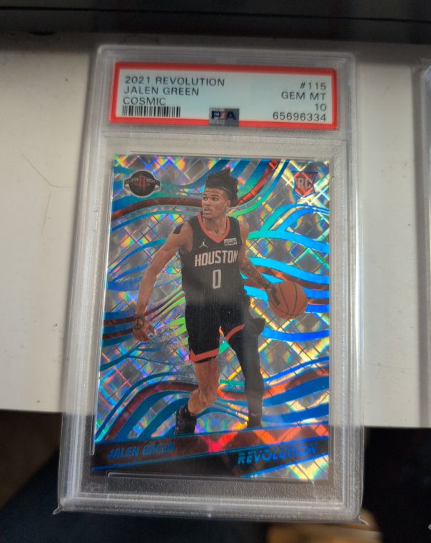 2021 Panini Revolution #115 Jalen Green Cosmic — front