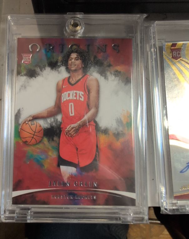 2021-22 Panini Origins #52 Jalen Green Rookie Houston Rockets — front