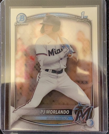 2025 Bowman Chrome Prospects #BCP-91 PJ Morlando — front