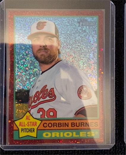 2025 Topps Heritage #140 Corbin Burnes — front