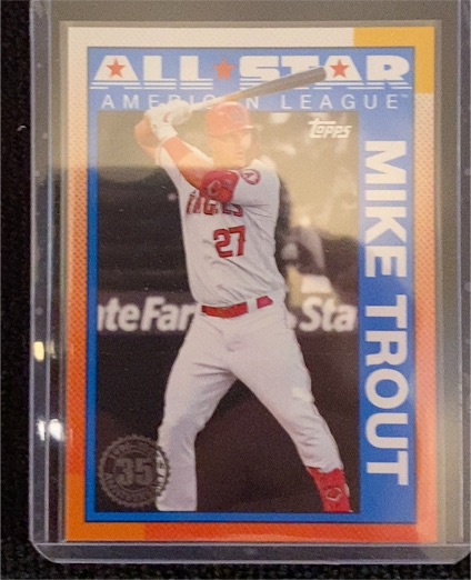 2025 Topps Series 2 #90AS-10 Mike Trout — front