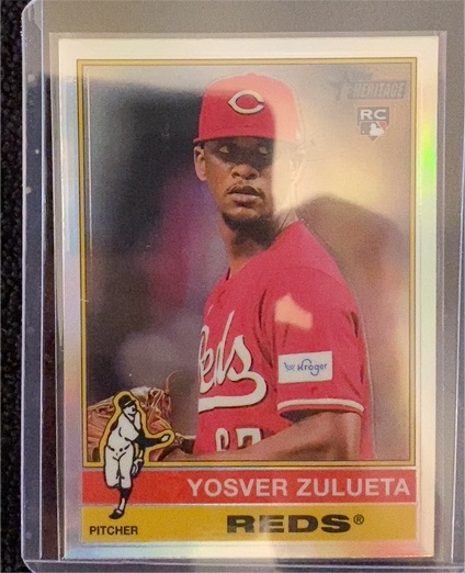 2025 Topps Heritage #132 Yosver Zulueta — front