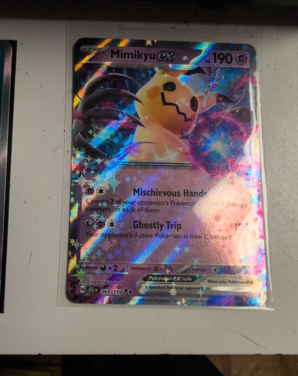 2023 Pokémon SV09: Journey Together #069 Mimikyu EX — front