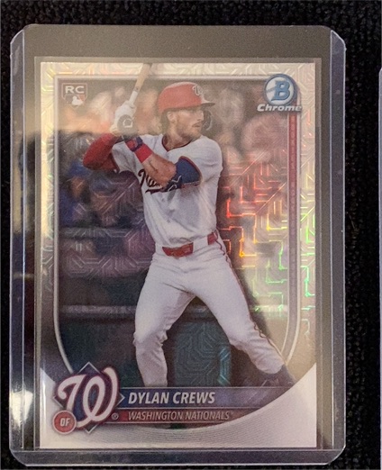 2025 Bowman Chrome #42 Dylan Crews — front