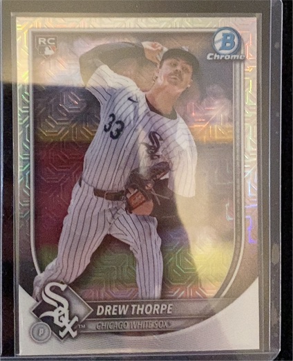 2025 Bowman Chrome #8 Drew Thorpe — front