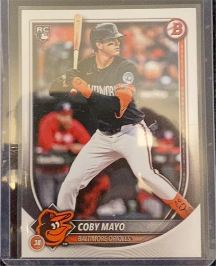 2025 Bowman #37 Coby Mayo — front