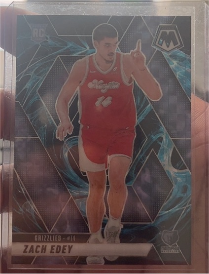 2024-25 Panini Mosaic #248 Zach Edey — front
