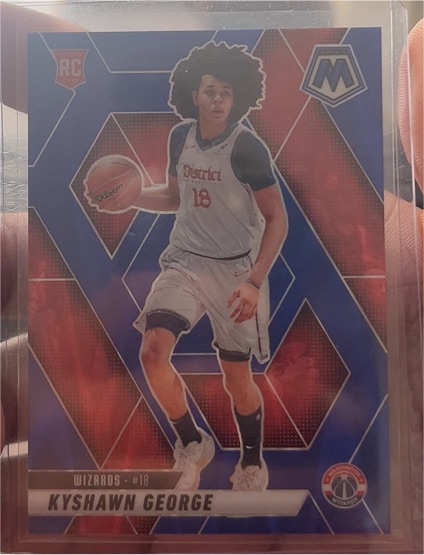 2024-25 Panini Mosaic #10 Kyshawn George — front