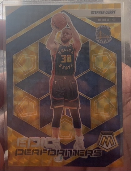 2024-25 Panini Mosaic Epic Performers #3 Stephen Curry — front