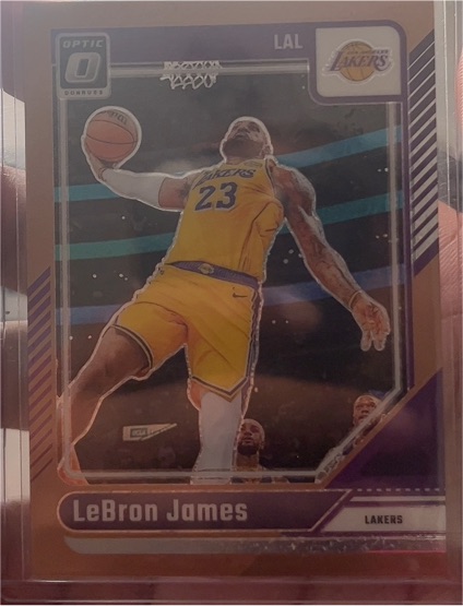 2024-25 Donruss Optic #148 LeBron James — front