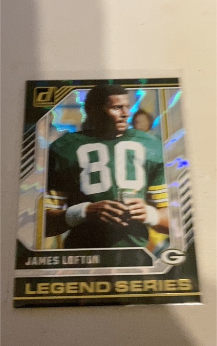 2024 Donruss Legend Series #9 James Lofton — front