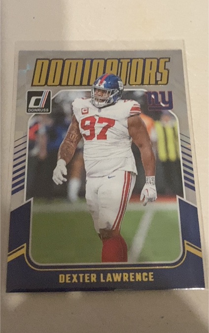 2024 Donruss Dominators #18 Dexter Lawrence — front