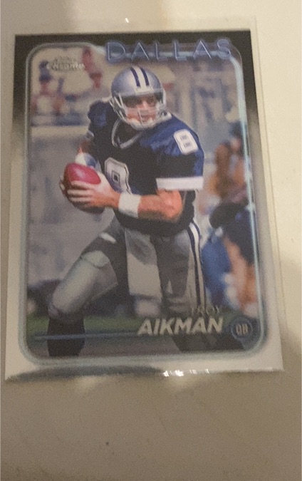 2024 Topps Chrome #37 Troy Aikman — front