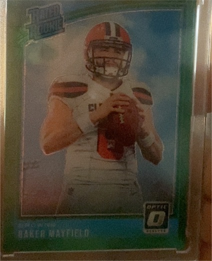 2018 Panini Donruss Optic #153 Baker Mayfield — front